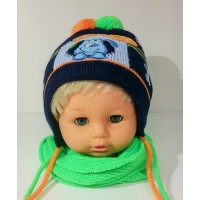 Chlapčenské čiapky - zimné - model - 894 - A